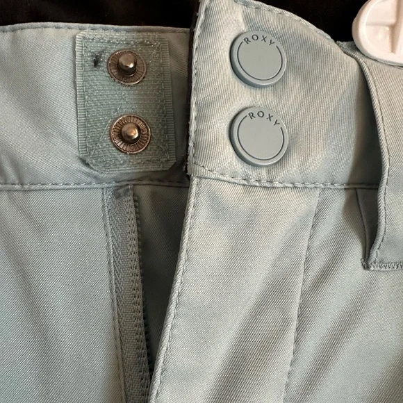 Light Blue/green Roxy Ski Pants size small - Picture 4 of 7
